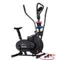 Everfit Exercise Bike 6 in 1 Elliptical Cross Trainer Home Gym Indoor