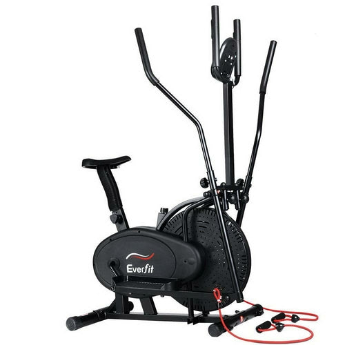 Everfit Exercise Bike 5 in 1 Elliptical Cross Trainer Home Gym Indoor