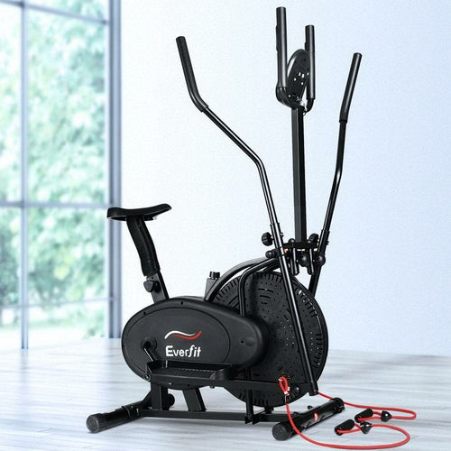 Everfit Exercise Bike 5 in 1 Elliptical Cross Trainer Home Gym Indoor