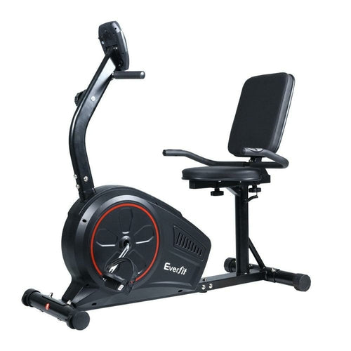 Everfit Exercise Bike Magnetic Recumbent Indoor Cycling Home Gym