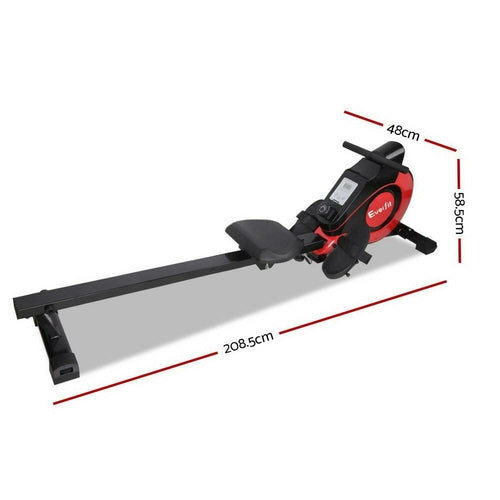 Everfit Rowing Machine Rower Magnetic Resistance Exercise Gym Home