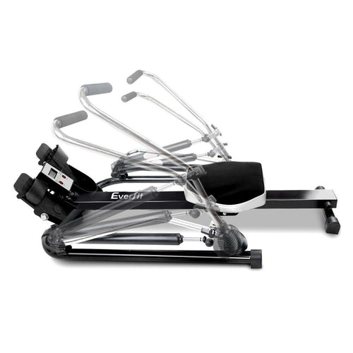 Everfit Rowing Machine Rower Hydraulic Resistance Fitness Gym Home