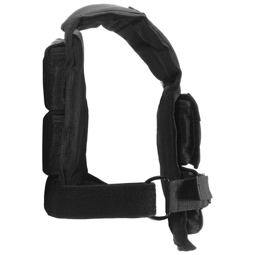 Adjustable Weighted Vest, 35lb Weight Vest with Iron Weights, Shoulder